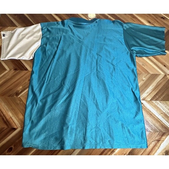 Don Alleson XXL Vintage 80s Miami Dolphins Nylon Polyester Short Sleeve USA Made - Picture 10 of 10